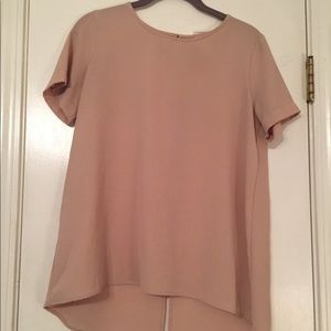 Blush loose blouse